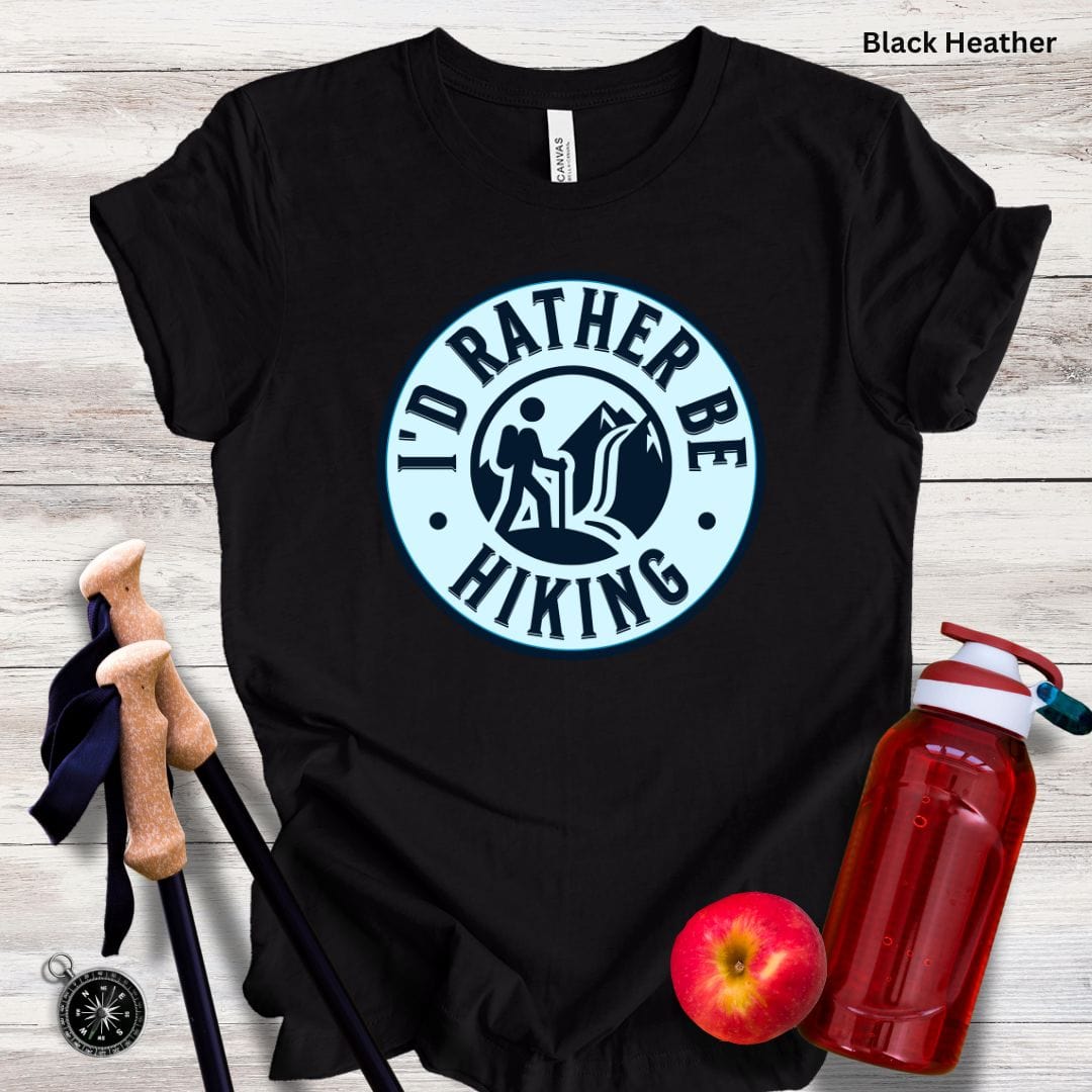 Rather Be Hiking Unisex Tee