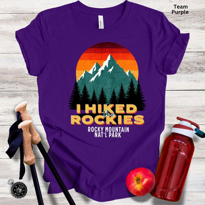 Hiked The Rockies  Unisex Tee