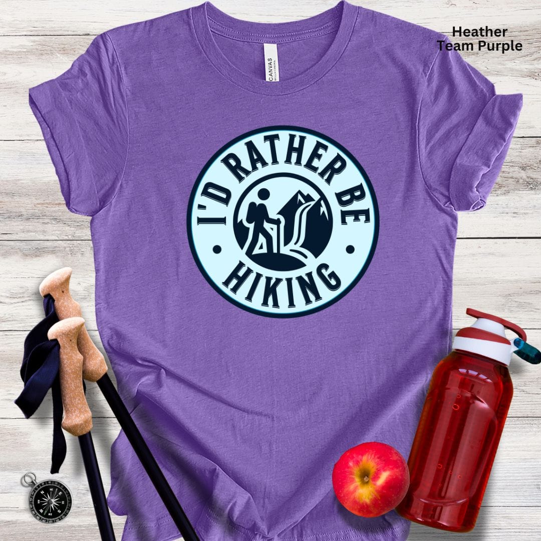 Rather Be Hiking Unisex Tee