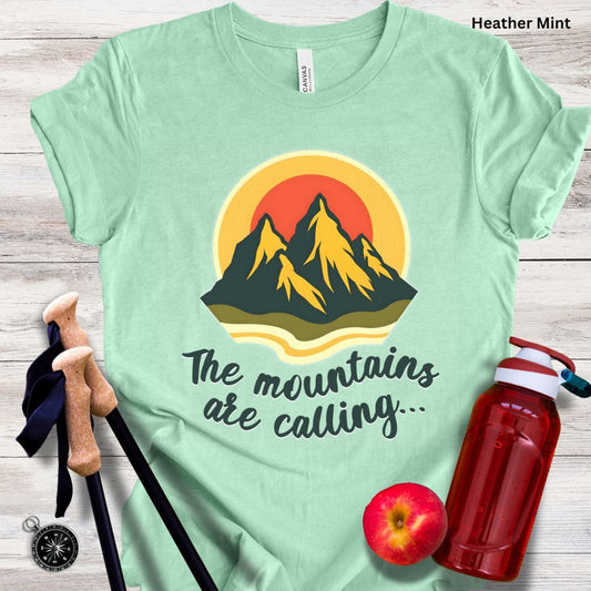 The Mountains Are Calling Unisex Tee