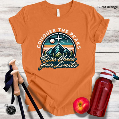 Conquer the Peaks Unisex Tee