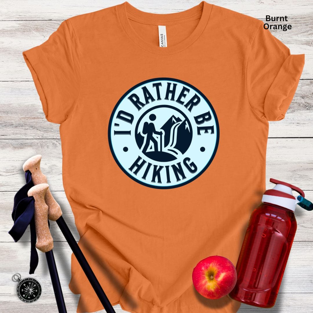 Rather Be Hiking Unisex Tee