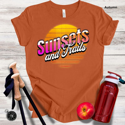 Sunsets and Trails Unisex Tee