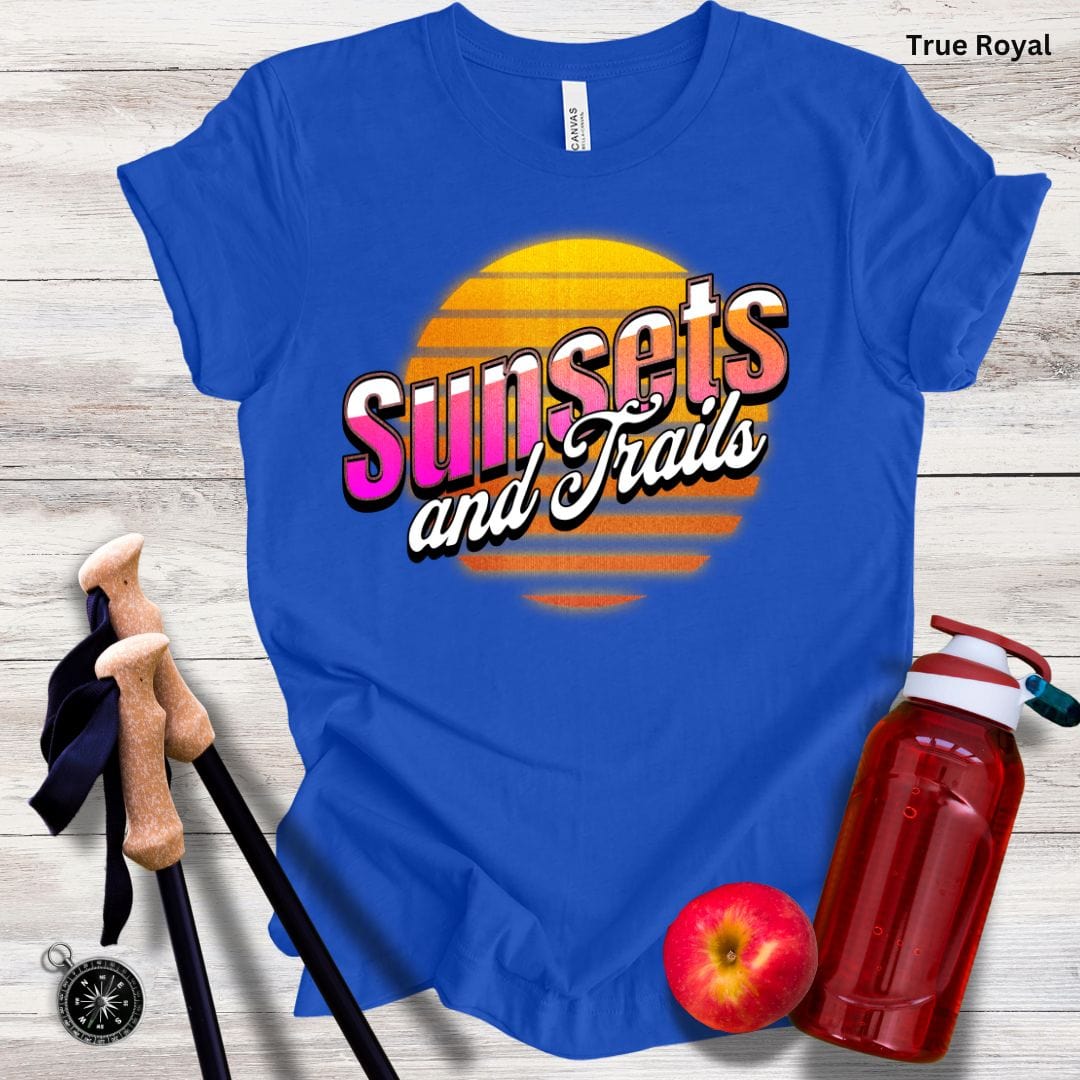 Sunsets and Trails Unisex Tee